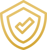 Ícono escudo de seguros